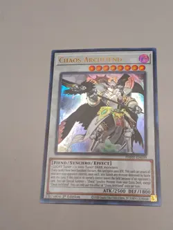 Yugioh Chaos Archfiend PHHY-EN039 Ultra Rare 1st Ed NM - Image 2