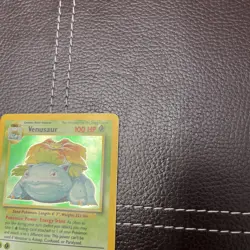 Pokemon TCG - Venusaur - 15/102 - Unlimited Base Set - MP Holo Rare (1999) - Image 2