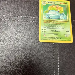 Pokemon TCG - Venusaur - 15/102 - Unlimited Base Set - MP Holo Rare (1999) - Image 4