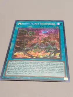 Yugioh Primitive Planet Reichphobia MP23-EN096 Secret Rare 1st Ed NM - Image 1
