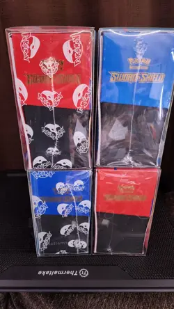 Pokemon TCG Sword & Shield Base Rare Print Elite Trainer Box Set 4x ETB Sealed - Image 4