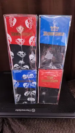 Pokemon TCG Sword & Shield Base Rare Print Elite Trainer Box Set 4x ETB Sealed - Image 5