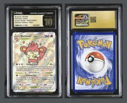 2023 Pokemon SWSH Crown Zenith Alt Art Simisear VSTAR #GG37 CGC 10 PRISTINE - Image 1
