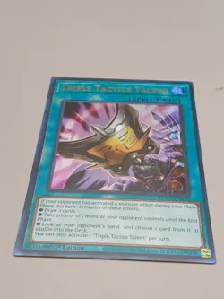 YUGIOH- Triple Tactics Talent - RA01-EN063 - Ultra Rare - 1st Edition - Image 1