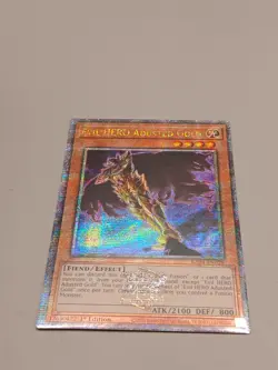 EVIL HERO ADUSTED GOLD QUARTER CENTURY SECRET RARE RA04-EN029 YUGIOH! - Image 1