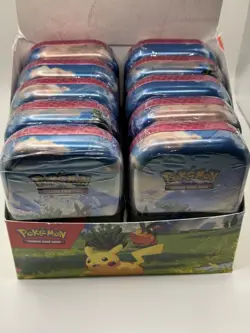 Pokemon TCG Ascended Heroes Mini Tin Display - 10 Sealed Tins - Complete Set - Image 2