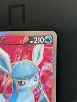 Chinese Glaceon V 140/132 cs4a Nine Colors Gathering Super Rare Holo Pokemon NM - Image 4