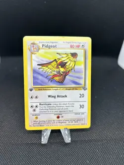 Pokemon TCG Pidgeot 1st Edition Jungle non holo Rare 24/64 - Image 1