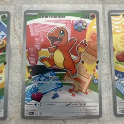 Pokemon First Partner Illustration Rare Promo Art Set 30th Anniversary ( QTY 3) - Image 3