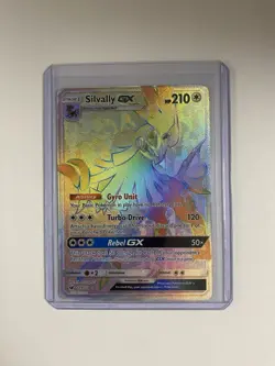 Silvally GX 119/111 NM (Secret) SM Crimson Invasion - Rainbow Pokemon TCG - Image 1