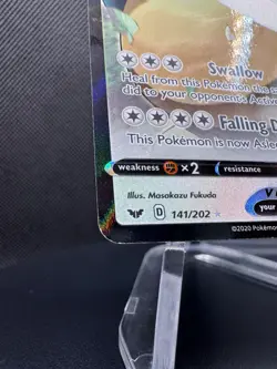 💤✨ Pokemon TCG – Snorlax V 141/202 – Sword & Shield – Full Art Ultra Rare – NM - Image 5