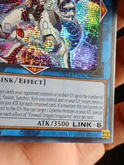 Yugioh Firewall Dragon Singularity MP24-EN087 1ST Secret (NM) - Image 4