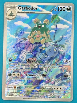 Pokemon TCG - Garbodor - 204/182 - SV04: Paradox Rift (PAR) -q983 - Image 1