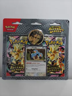 Pokemon Ascended Heroes Larry's Komala Double Blister - Sealed - Image 1