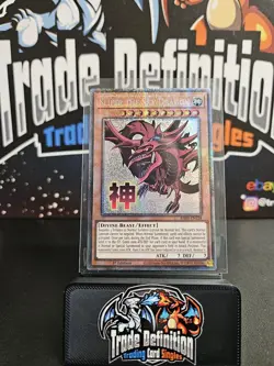 Yugioh RA05-EN128 - Slifer The Sky Dragon - Starlight Rare 1st Edition - Image 1