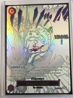 CARTE ONE PIECE DJAMBUWAL OP15-077 MANGA EVENT AVENTURE SUR L’ILE DE DIEU FR - Image 1