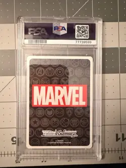 PSA 10 Weiss Schwarz Marvel Premium “I am Iron Man” SP gold stamp MAR/SE40-018SP - Image 2
