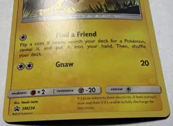 Pokemon Pikachu SM234 Holo Rare Card Sun & Moon Promo Near Mint - Image 2