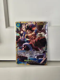 Monkey.D.Luffy OP11-118 SEC - One Piece TCG - English Card Near Mint Secret Rare - Image 1