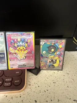 Pokemon tcg ascended heroes Pikachu ex Bellibolt ex holo lot, 2 cards - Image 2