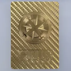 One Piece WANTED Buggy Gold Foil Fan Art Collector Card TCG CCG - Image 2