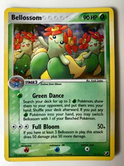 Bellossom Holo - EX Unseen Forces 3/115 - Rare Pokemon Card - LP - Image 1