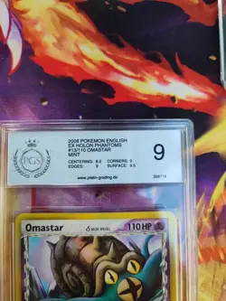 Pokemon Card Omastar Amoroso Ex Holon Phantoms Delta Species Japanese PGS PSA 9 - Image 4