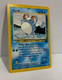 Marill 29/53 WOTC Promo Holo Rare Pokemon Card Vintage Moderately Played MP - Image 1