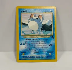 Marill 29/53 WOTC Promo Holo Rare Pokemon Card Vintage Moderately Played MP - Image 3