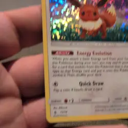 McDonald's Eevee Holo Promo Card 11/12 2018 NM-LP Pokemon TCG Collection - Image 2