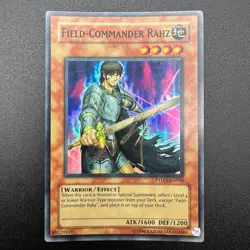 YuGiOh Field-Commander Rahz PTDN-EN030 Super Rare Unlimited NM - Image 1