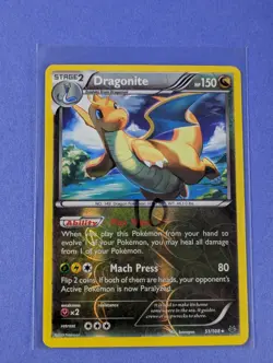 Dragonite - 51/108 - Rare Reverse Holo Roaring Skies - Pokemon Card - NM - Image 3