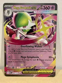 Pokemon TCG Mega Evolutions Mega Gardevoir EX Card 060/132 - Image 1