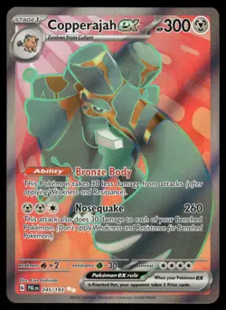 Pokemon Cards Copperajah ex 245/193 Paldea Evolved Ultra Rare NM *1 - Image 1