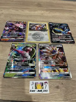 Sun & Moon Jumbo Pokemon Cards Bundle Includes Legendary Pokemon Tornadus - Image 1