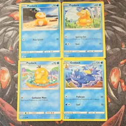 🔥Pokemon Card Lot Psyduck & Golduck Sword Shield Astral Radiance 4x🔥 - Image 1