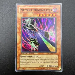 YuGiOh Mutant Mindmaster PTDN-ENSE1 Super Rare Limited Edition NM - Image 1