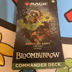 MTG: Bloomburrow Commander Deck - Animated Army Factory Sealed - Image 1