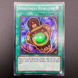 YuGiOh Amazoness Heirloom DREV-EN087 Super Rare Unlimited NM - Image 1