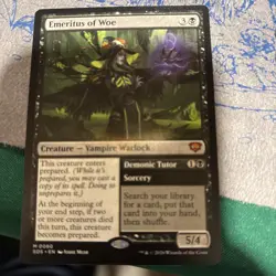 1x Emeritus of Woe - NM - Secrets of Strixhaven MTG - Image 1