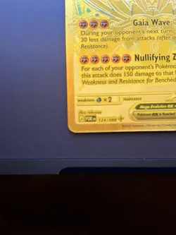 POKEMON PERFECT ORDER 124/088 GOLD HYPER RARE MEGA ZYGARDE EX - Image 4