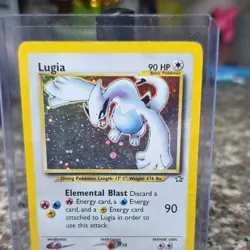Pokemon Lugia 9/111 Neo Genesis Holo Rare Unlimited Basic 90 HP English - Image 1