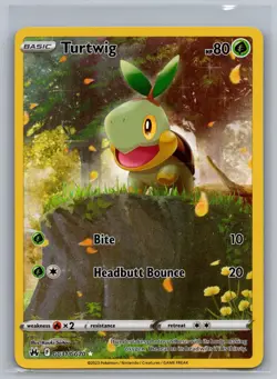 Turtwig GG31/GG70 Holo Crown Zenith Galarian Gallery Pokemon NM/M - Image 1