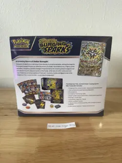 Pokemon TCG Scarlet & Violet Surging Sparks Sealed Elite Trainer Box ETB 5-CLEAN - Image 2