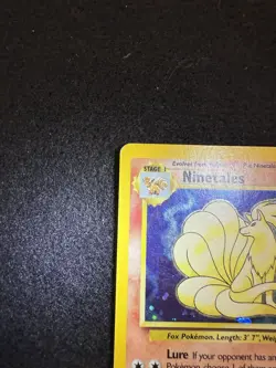 Pokemon Ninetales Holo 13/130 from Base Set 2 in DMG condition! - Image 3
