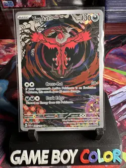 Pokemon TCG Yveltal Paradox Rift 205/182 Holo Illustration Rare - Image 1