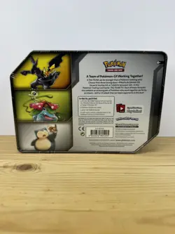 Pokemon Tag Team Tin Pikachu & Zekrom GX Factory Sealed Pokemon Tin - Image 2