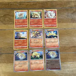 9X Ninetales Pokemon TCG Bundle - No Duplicates - Image 1