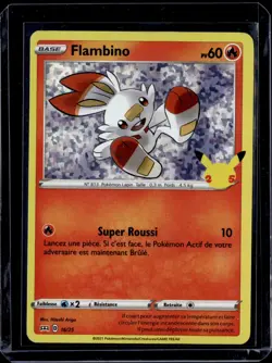 Scorbunny - 16/25 / McDonald's 25th Anniversary 2021 FRENCH (NM) / Pokemon TCG - Image 1