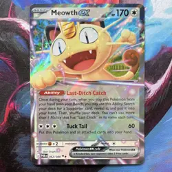 Pokemon TCG Meowth EX 062/088 Perfect Order POR - MINT - Image 2